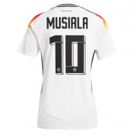 Maglia Calcio Germania Jamal Musiala #10 Prima Divisa Europei 2024 Manica Corta